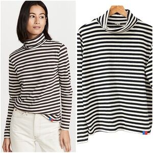 KULE | THE TURTLENECK | Black/Cream